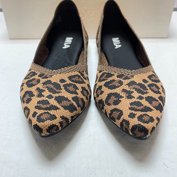 1889-Mia Pointed Toe Flat Shoes - Picture 4 of 5